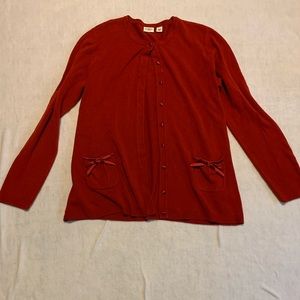 Red Cardigan